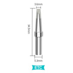 Weller ET Series ETD ETB ETA Soldering Iron Tip Copper Lead-Free for WES50 51 Soldering Station Welder For PES51 LR21 Handles