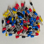 100PCS Electrical Tube Terminals Suit VE Tubular Block Cord End Connectors Cable Wire Connector