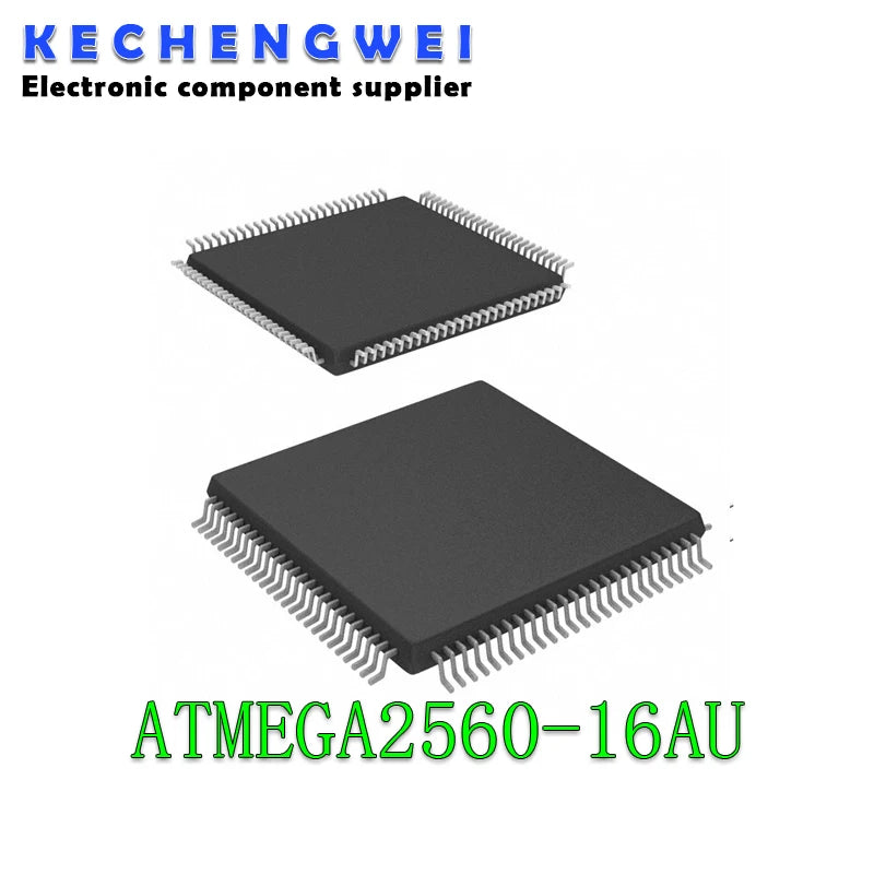 1PCS ATMEGA2560-16AU ATMEGA2560 16U-TW TQFP-100 8-Bit Microprocessor 256K New Original In Stock IC