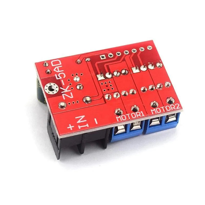 5A H Bridge Remote Control Dual DC Motor Drive Module 3V-14V Voltage Reverse PWM Speed Regulation L298N 5AD