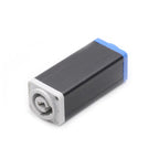 4PCS  LED Powercon AC Coupler Adapter Extender Connector High Quality Speakon Panel Mount Straight Adapter