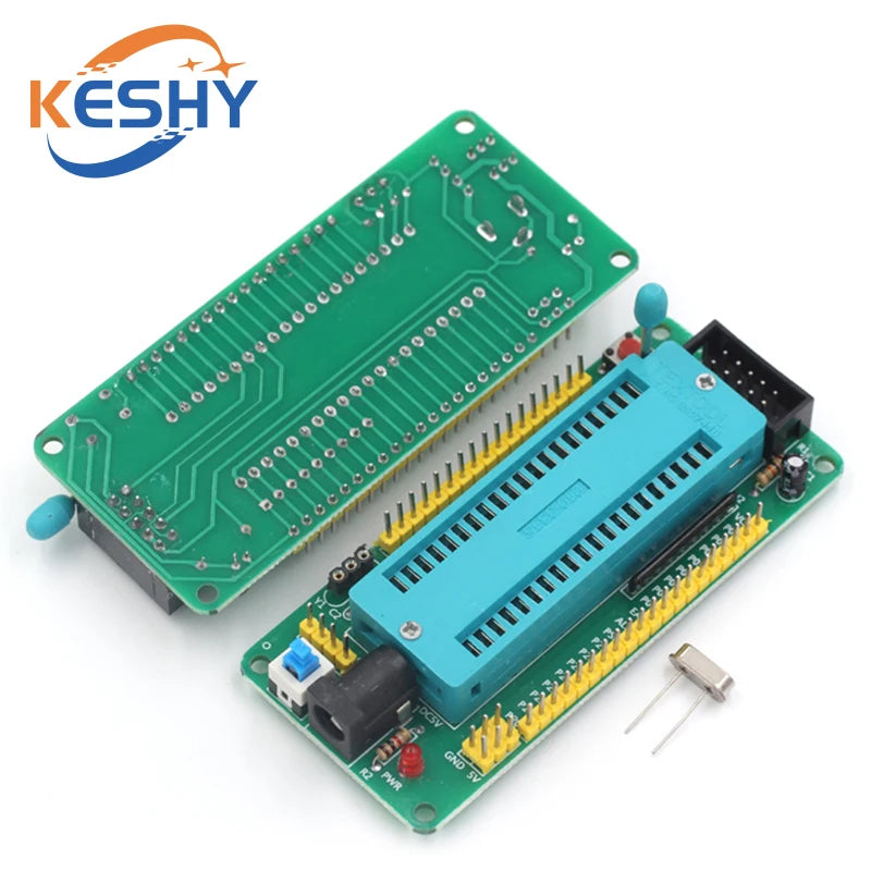 51 AVR Mcu STC Minimum System Board Learning Development STC89C52 AT89S52 40P locking Seat module Microcontroller Programmer