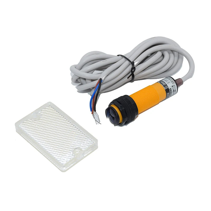 DC6-36V Reflective Infrared Photoelectric Switch Detector NPN PNP Output Light Barrier Max 2m Detect