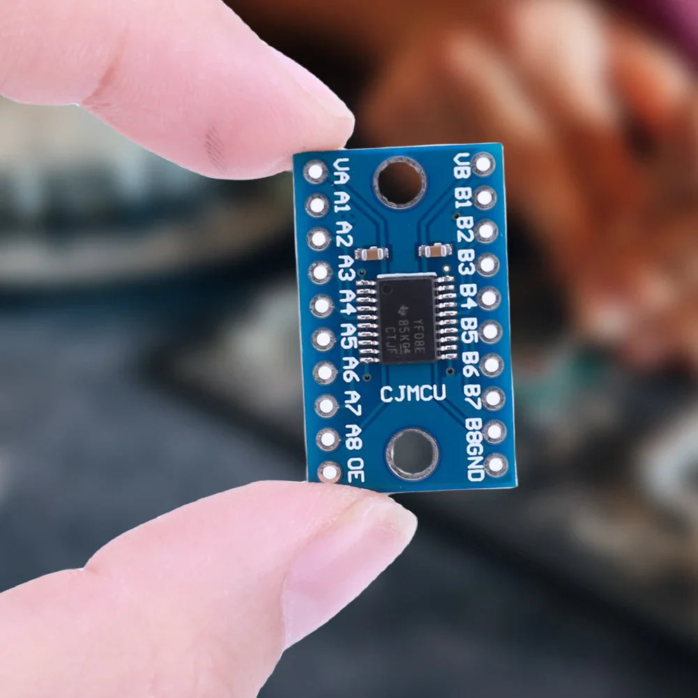 1-20PCS TXS0108E Logic Level Shifter TTL Bi-Directional Module 3.3V 5V 8 Channel High Speed Mutual Converter Module for Arduino