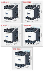 LC1-D50 AC Magnetic Contactor 50A 1NO 1NC Starter Relay Contactor 220V/380V 50/60Hz 3 Electric Contactors