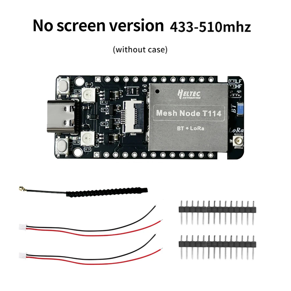 New Meshtastic Tracker T114 V2 Nordic NRF52840 SX1262 LoRaWAN LoRa Arduino Positioning Devboard Low Power BLE WiFi