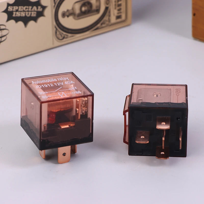 DC 12V 40A 4Pin 5Pin Waterproof Automotive Relay SPDT Car Control Device Car Relays High Capacity Switching Controller