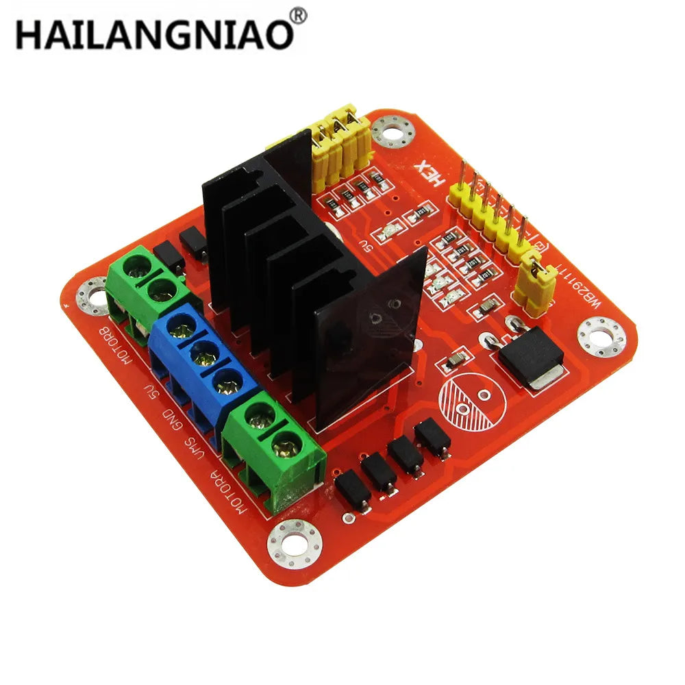 5PCS/LOT L298N Dual Bridge DC stepper Controller Control Motor Driver module Board