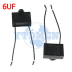 1/2/5PCS CBB61 Motor Run Capacitor 450V AC Fan Capacitors 0.8/1/1.2/1.5/1.8/2/2.5/4/5/6/8/10UF for Ceiling Fan & Air Conditioner