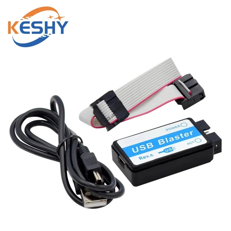 USB Blaster Mini USB Cable 10-Pin JTAG Connection Cable for CPLD FPGA NIOS JTAG Programmer Support All For ATLERA Device