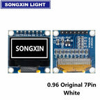 SAMIROB 0.96 Inch OLED SSD1306 White/Blue/Yellow 128X64 IIC I2C Serial Display Module 12864 LCD Screen Board For Arduino