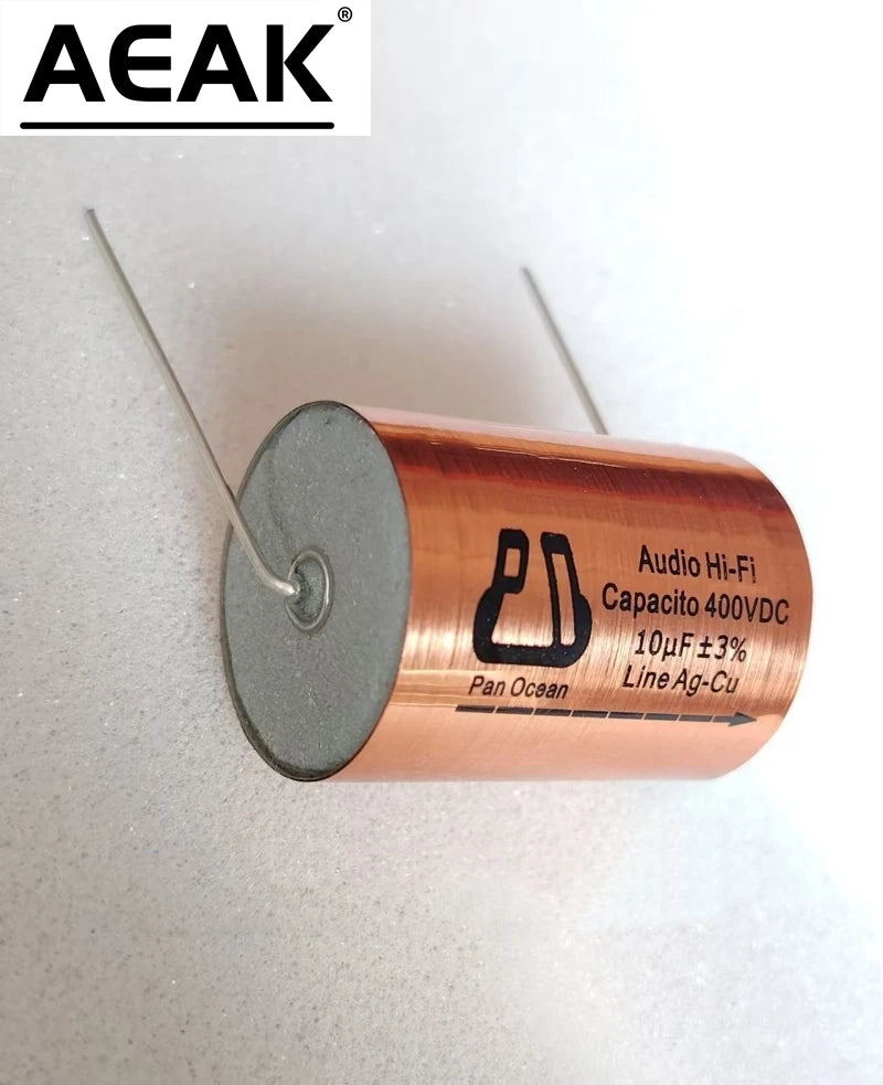 Free Shipping 2pcs/lot Tianji MKP Series Metallized polypropylene polar Audio Hi-Fi capacitor Line Ag-Cu ±3%