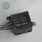 12V 24V 48V 110V 220V PTC Heater With Fan 50W~400W Insulated Ceramic Thermostatic Fan Heater Pet Insulation Incubator PTC Heater