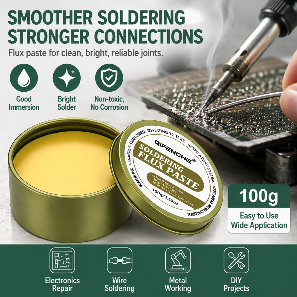 Solder paste rosin flux 30g/100g lead-free welding flux iron repair solder paste soldering solder oil solder flux