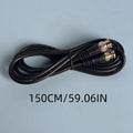 BNC Extension Cord Cable BNC Male To Male Adapter Cable For CCTV Camera Home Security BNC Connector 0.5M/1M/1.5M
