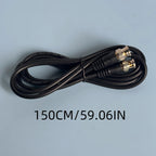 BNC Extension Cord Cable BNC Male To Male Adapter Cable For CCTV Camera Home Security BNC Connector 0.5M/1M/1.5M