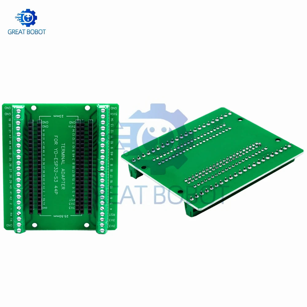 ESP32-S3 Development Board with Expansion Adapter Kit, IPEX 2.4 GHz Wi-Fi and Bluetooth Module, MCU ESP32-S3WROOM-1 N16R8
