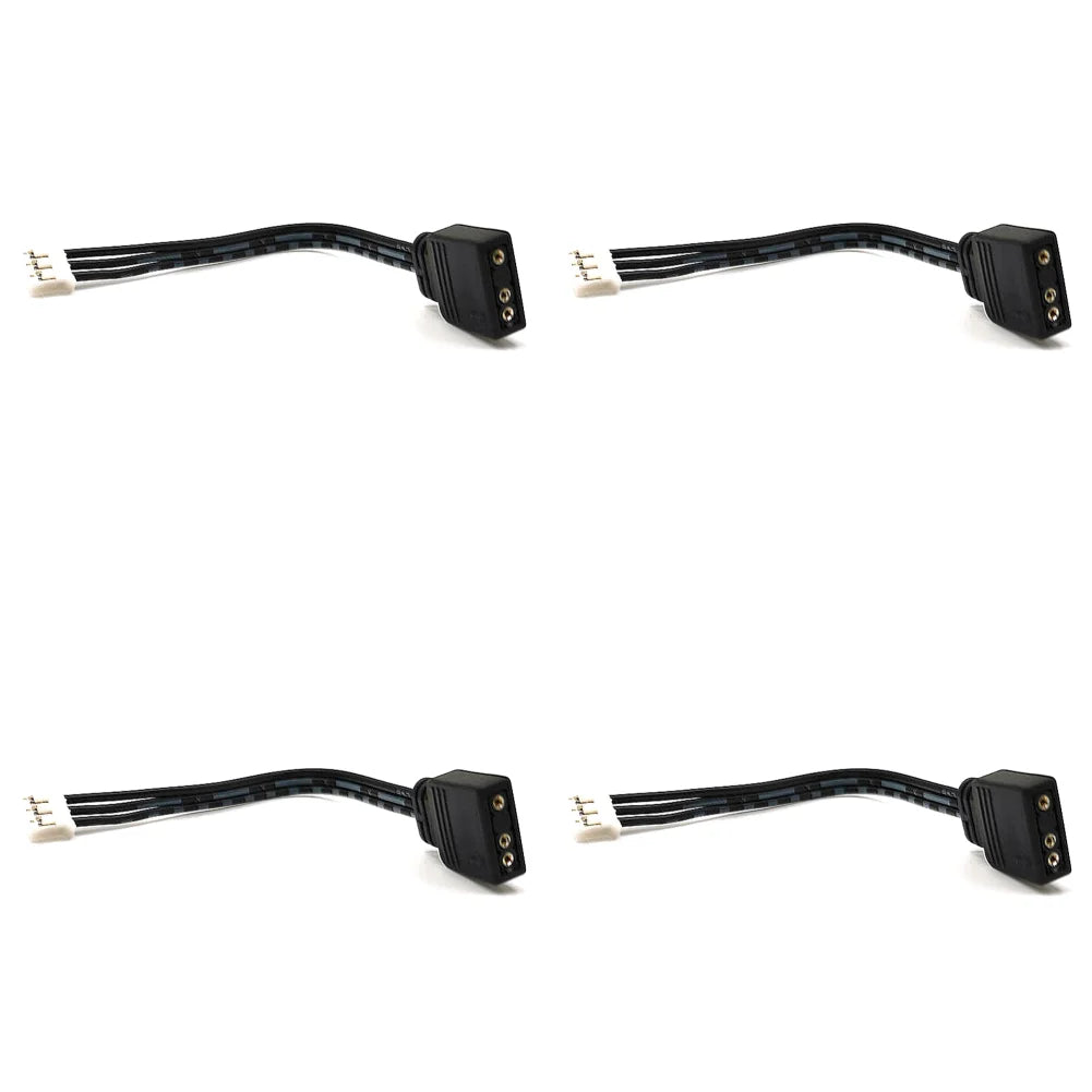For Coolmoon Fan Controller Adapter Cable Small 4Pin/6Pin to 5V ARGB 3Pin Cord