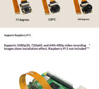 Raspberry Pi 5 8MP IR Night Vision Camera Module IMX219 CSI