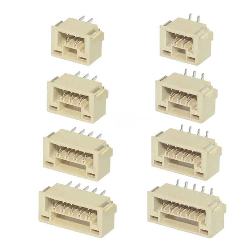 440pcs GH1.25 2p 3p 4p 5p 1.25mm Pitch Terminal Kit / Housing / SMD Pin Header Connector Wire Adaptor GH Kits
