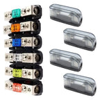 Plug-In Amplifier Fuse Holder 30-150A Car Power Cord Audio Modified Fuse Holder