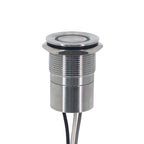 Metal touch sensor switch Stainless steel button jog delay self-locking IP68 waterproof 16/19/22/30mm
