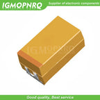 50PCS Tantalum Capacitor Type A 3216 16V1UF 16V4.7UF 16V10UF 16V22UF 10V10UF 25V1UF 16V47UF 105C 475C 106C 105E 476C Capacitance