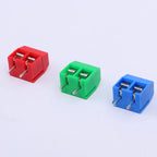 10/20/50Pcs/lot KF301-5.0-2P KF301-3P KF301-4P Pitch 5.0mm Straight Pin 2P 3P Screw PCB Terminal Block Connector Blue Green