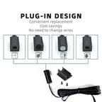 Touch Sensor Switch Hand Sweep Switch 5A 12V-24V IR Motion Sensor Hand Wave Scan Smart LED Closet Cabinet Light/Wardrobe Lamp