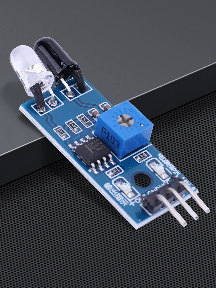 IR Infrared Tube Module 3 Pin Obstacle Avoidance Sensor Module Anti-Collision Sensor Module for Car Robot