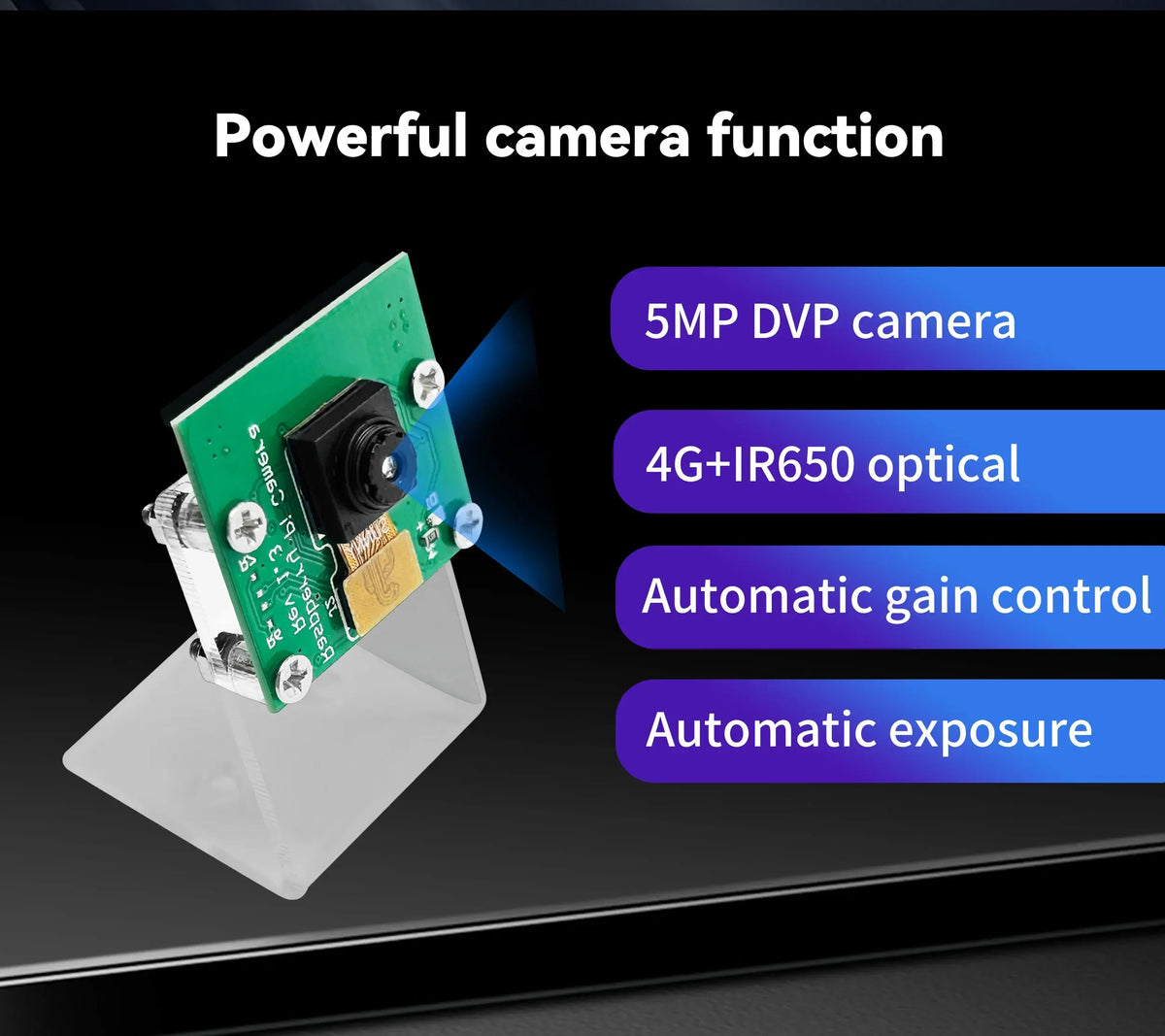 Heltec Pi-CamLow HR01 Wi-Fi HaLow Module 5MP Camera IoT HAT Board for Raspberry Pi 32.5Mbps 2km Long Range Mesh Networking Setup
