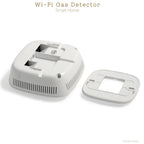 90-220Vac EU Plug WIFI Natural Gas Detector Tuya APP Push Message Coal Gas Sensor LPG Alarm NC/NO Relay Shut Off DN10/15 Valve