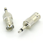 1-5Pcs High-quality Q9 BNC Connector Socket BNC Female to 3.5mm Mono 1/8" Male RF Coaxial Adapter Connectors