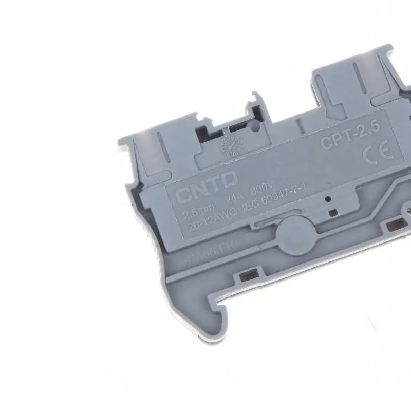 5/10PCS PT2.5 DIN Rail Spring Terminal Block PT2.5-PE Terminal End Cover D-PT2.5 Jumper Bar FBS10-5 Tool-free Wiringee Wiring