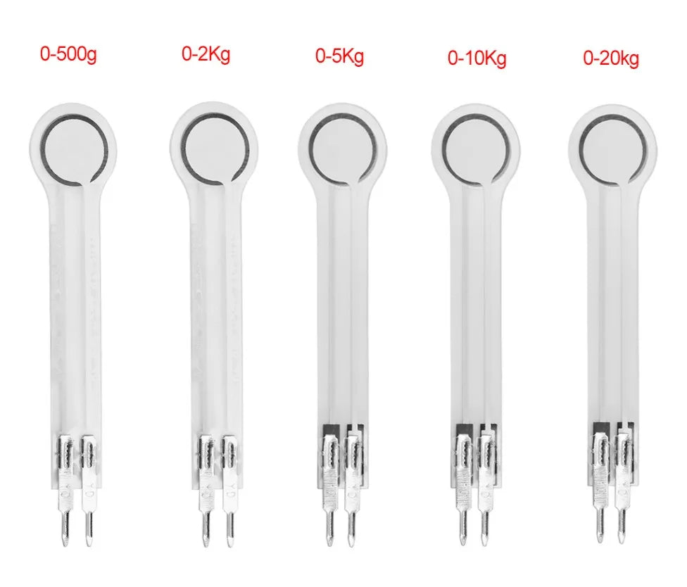 1pcs DF9-40 High Resistance Type Thin Film Pressure Sensor 0-0.5/2/5/10/20kg Flexible Pressure Resistor Electrical Force Sensor