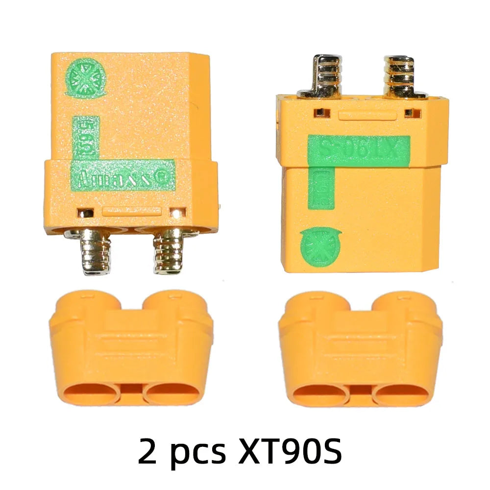 Amass XT90S XT90-S xt90 XT90S Connector Anti-Spark Male Female Motor Adapter for Battery ESC and Charger Lead for RC Car Truck