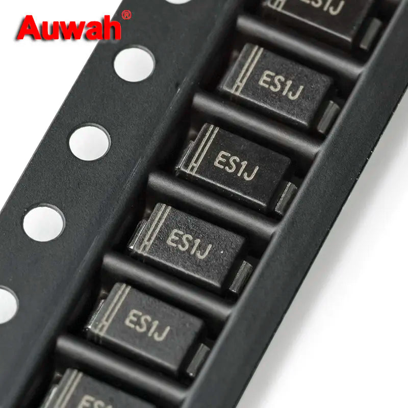50Pcs SMD Fast Rectifier Diode ES1A ES1D ES1M ES1G ES1J ES2G ES2J 1A 2A 50V 200V 400V 600V 1000V DO-214AC SMA