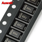 50Pcs SMD Fast Rectifier Diode ES1A ES1D ES1M ES1G ES1J ES2G ES2J 1A 2A 50V 200V 400V 600V 1000V DO-214AC SMA
