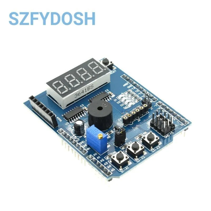 L293D Motor Driver Shield – 2A DC/Stepper Motor Controller for Arduino UNO-R3 Smart Car DIY Projects