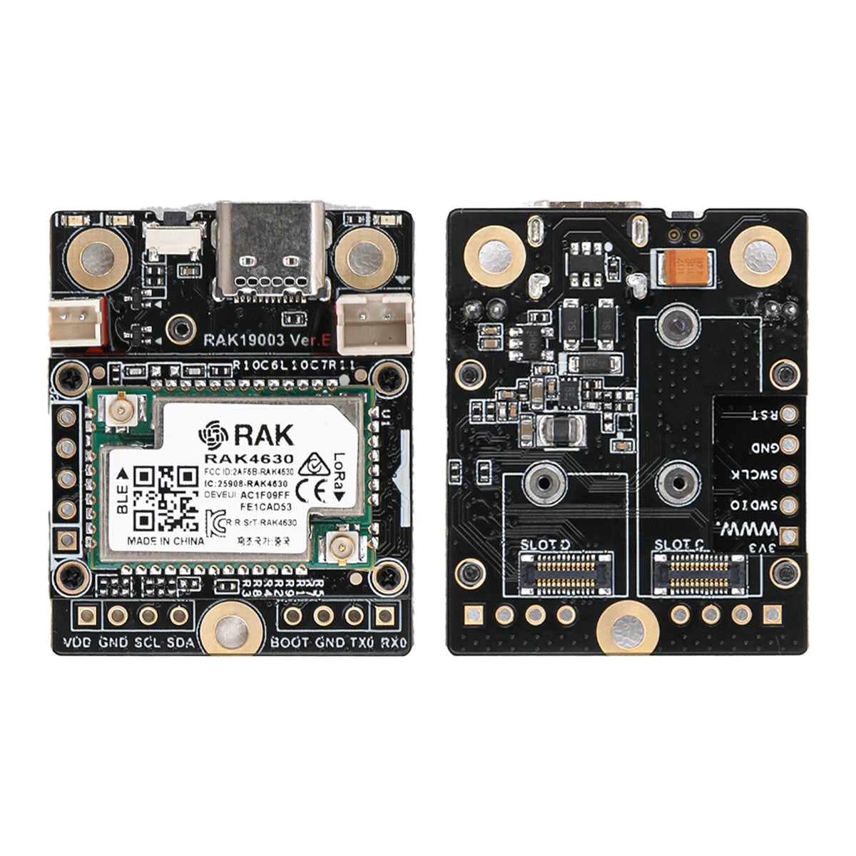 RAKwireless WisBlock Mini Mesh LoRa Starter Kit with RAK19003 Base RAK4631 Compatible Meshcore Meshtastic Kits