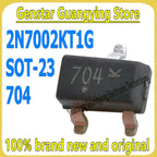(50 Pieces) 2N7002KT1G 2N7002K 2N7002 704 SMT SOT-23 N-Channel MOSFET Field Effect Tube 100% Brand New & Origina