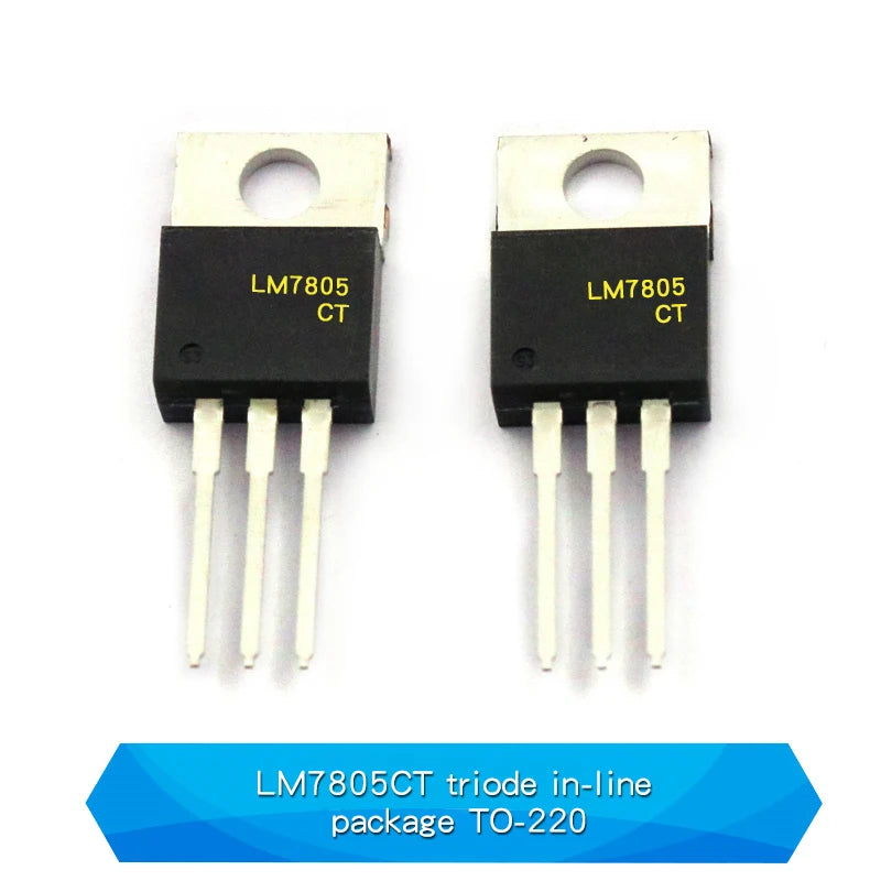 10Pcs LM7805CT CJ78M05 LM317BTG LM7905CT LM317T L7812CV LM317AT L7915CV TO220 L7805CD2T Voltage Regulator IC 5V 1.5A TO-220