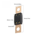 2/10PCS ANM-H3 MEGA Auto Fuse/ANM Bolt-on Blade Fuse Flat Type Fuse 30A50A 60A 70A 80A 100A 125A 175A 200A 225A -500A