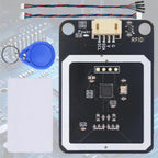 13.56MHz High‑Frequency RFID Module I2C Communication with 0X28 Address Compatible with ESP32 Microbit Arduino Raspberry Pi
