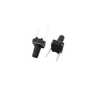 50Pcs 6x6mm Tactile Tact Micro Mini Push Button Switch PCB Panel Momentary Self-reset DIP 2 Pin Tact Switch 6x6x4.3/5/6/7/8/9mm