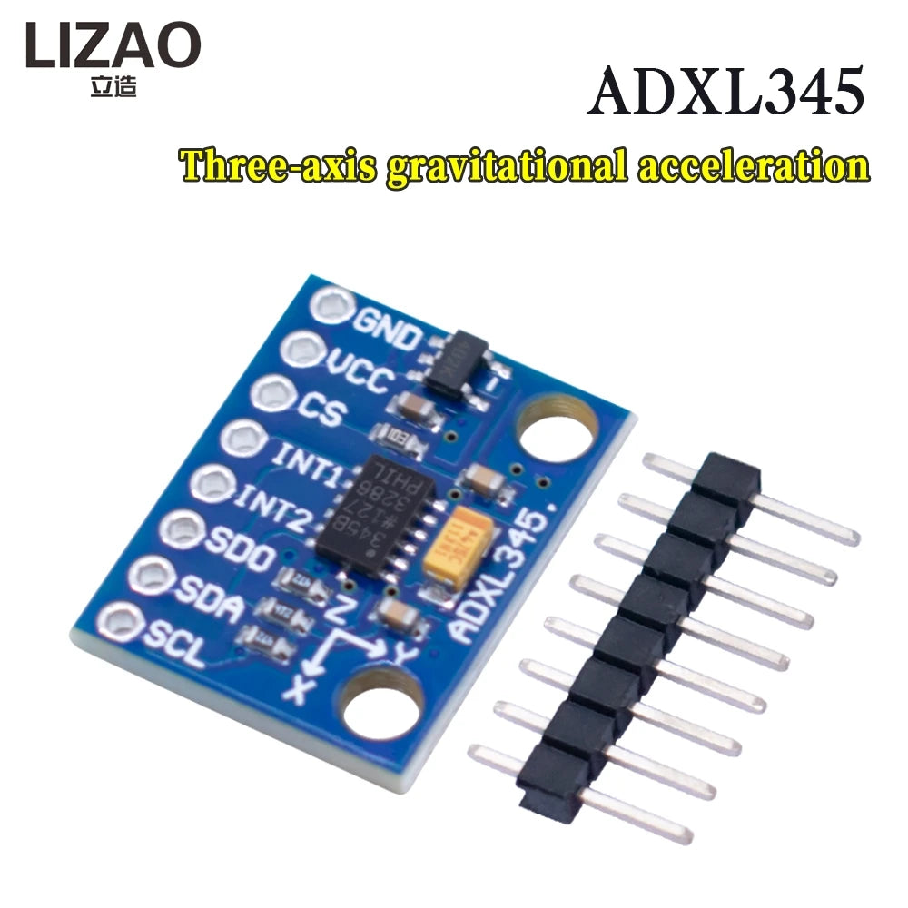 LIZAO GY-291 ADXL345 Tilt Angle Accelerometer Module IIC/SPI Communication For Arduino DIY