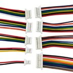 10PCS JST SH1.0 SH 1.0mm Wire Cable Connector 2/3/4/5/6/7/8/9/10/12 Pin 1.0MM Pitch Plug 10CM/20cm/30CM Wire Length 28AWG