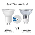 1-10PCS LED spot light GU10 AC220V LED energy saving bulb 3W 6W 9W 12W LED Lamp Spotlight Bulb 38 Degree lampara for home