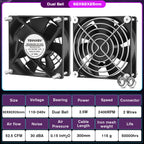 1PCS EC Brushlee Fan 6025/8025/9225/12025/12038/12032 AC 110V 115V 120V 220V 240V Cooling Cooler Fan