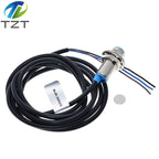 TZT NJK-5002C Hall Effect Sensor Proximity Switch NPN 3-Wires Normally Open + Magne